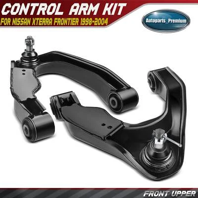 Brazo de control superior delantero 2 piezas con conjunto de rótula para Nissan Xterra Frontier 98-04 Foto 1 de 4