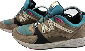 Karhu Fusion 2.0 Brachen F804041 Herren Größe US 12,5 Unisex Grau Braun Blau Sneaker - Bild 1 von 12