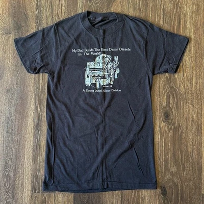 Vintage Detroit Diesel T-Shirt Allison Division 1992 Single Stitch Mens XS - Image 1 of 4