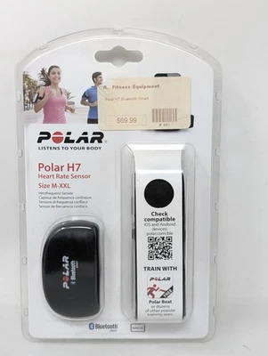 H7 Bluetooth Heart Rate Sensor & Black Strap Med-XXL 9204430 - Image 1 of 3