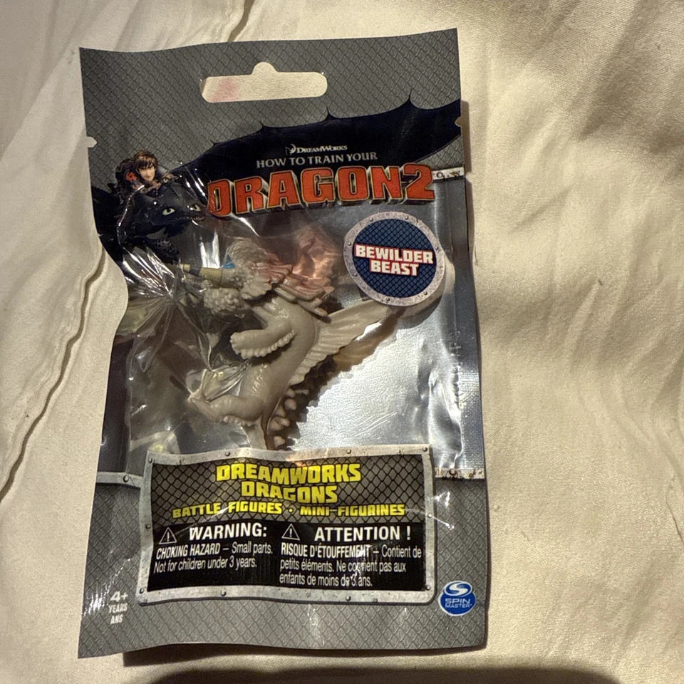 Figura de batalla de dragones Bewilder Beast Dreamworks Cómo entrenar a tu dragón 2 HHTYD Foto 1 de 2