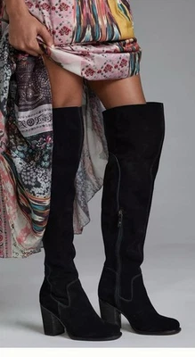 Женские замшевые сапоги Briallen Kelsi Dagger Brooklyn выше колена размер 9 - Изображение 1 из 4