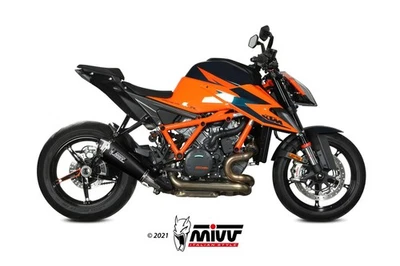 Scarico KTM 1290 SUPERDUKE R Mivv Delta Race Carbonio KT.026.LDRC - Immagine 1 di 3