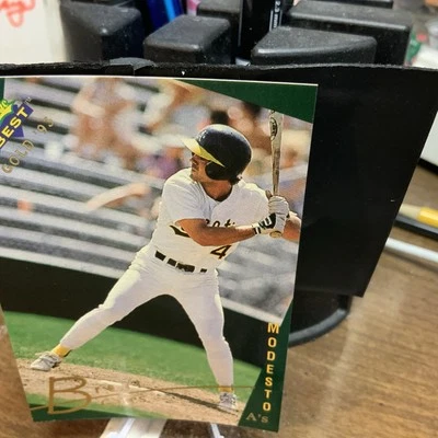 1993 Classic/Best Gold #74 Brent Gates - Image 1 of 2