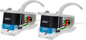 JICO Omnia vormontierte J44A-7 Cartridge & N447-SD Stylus Doppelpack mit Headshell - Bild 1 von 2
