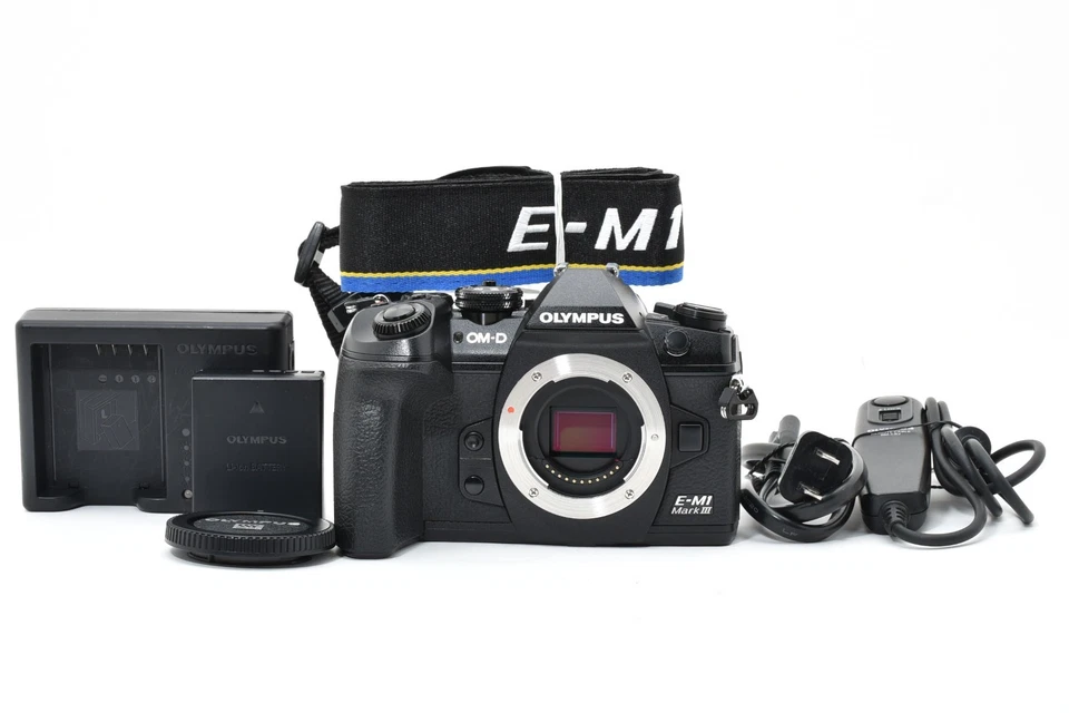 [Near Mint] Olympus OM-D E-M1 Mark III Interchangeable Lens Camera 12794clicks - Image 1 of 4