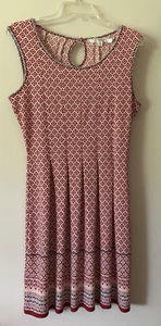 Vestido plisado diseño geométrico Studio M talla M - Imagen 1 de 5