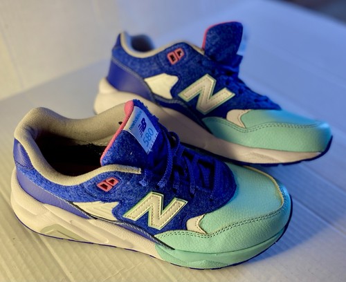 Scarpe sneakers New Balance NB 580 KL580FYG unisex bambini 4 5 stringate soletta in schiuma