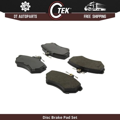 Para Audi 4000 Quattro 1984-1987 | Pastillas de freno de disco delanteras céntricas | Cerámica Foto 1 de 4