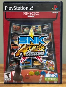 SNK Arcade Classics Volume 1 Neo-Geo Vol.1 (PlayStation 2 PS2)➡️CIB - Nice📀! - Picture 1 of 5