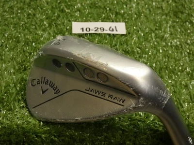 Callaway Jaws Raw Chrome 54* 10* Sand Wedge S Grind DG Tour Spinner Steel New - Image 1 of 4