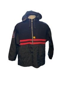 Air Jordan Nike 3/4 Zip Jacket VTG 90s Junior Large 14/16 Women Small F40105TST - Picture 1 of 24