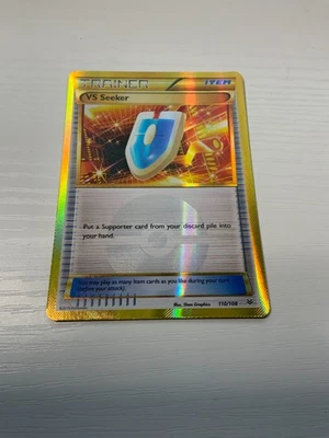 Pokemon XY Roaring Skies 110/108 Gold Secret Rare VS Seeker TCG - Image 1 of 4