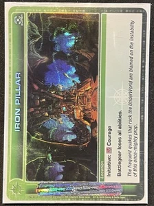 NM Chaotic Iron Pillar Dawn Of Perim Holo Super Rare Location - Imagen 1 de 3