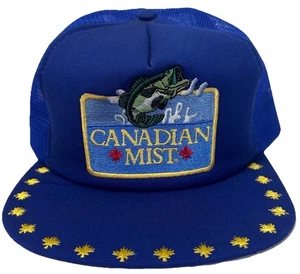 Canadian Mist Whiskey Vintage 1980’s Trucker Style Snapback - NWOT - Picture 1 of 7