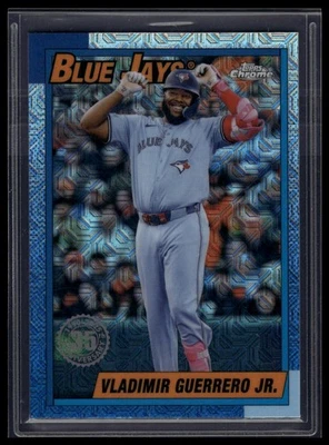 2025 Topps Vladimir Guerrero Jr. 1990 Topps Baseball 35th Anniversary Chrome - Image 1 of 2