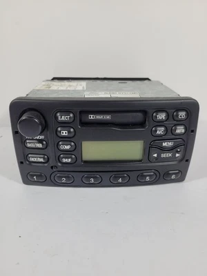 Rádio cassete AM FM fabricante de equipamento original compatível com 1999-2002 Mercury Cougar 98BP-18K876-AC 4700 - Imagem 1 de 4
