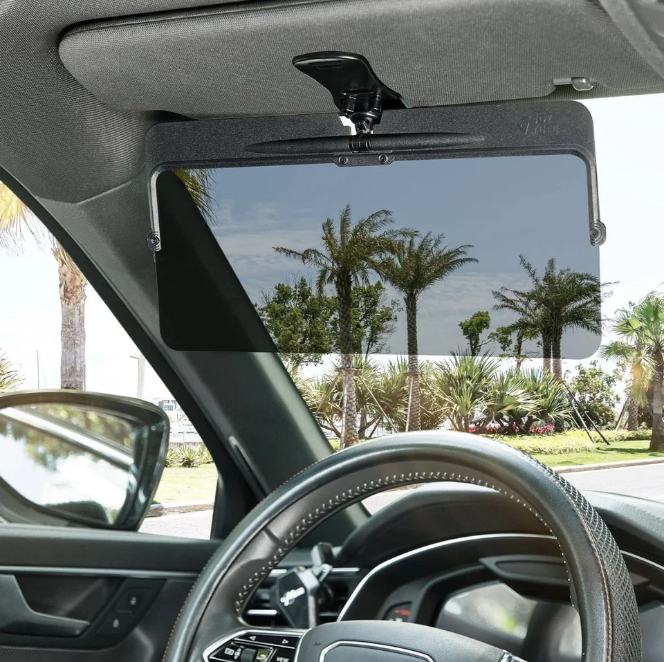 Parasol Antideslumbramiento para Coche, Paquete de 2 Extensores Parasol Polarizado UV400 Foto 1 de 4