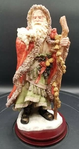 St. Nicholas & Me Santa Shepherd Resin Figur 11" Cedar Creek Collection 1994 - Bild 1 von 10