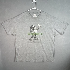 Vintage Disney Snow White Grumpy T Shirt Adult XL Gray Mens - Picture 1 of 10