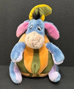 Disney Store Eeyore Plush With Gourd Stuffed Animal 8 Inches Mini Bean Bag Toy - Picture 1 of 13
