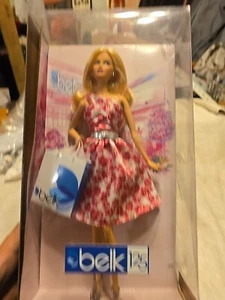 Barbie Belk 125 anni bambola collezione etichette rosa 2012 Mattel - Foto 1 di 11
