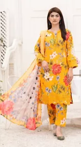 Abiti da prato pakistani Shalwar Kameez da donna di alta qualità cuciti - Foto 1 di 4