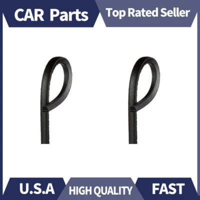 2x Gates Fan and Alternator Accessory Drive Belt For Hino 145 2005 2006 2007 - Image 1 of 2