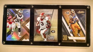 TODD GURLEY 3 CARD PLAQUE LOS ANGELES RAMS GEORGIA BULLDOGS - Picture 1 of 1