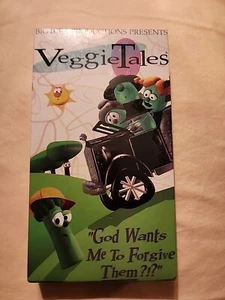 VeggieTales God Wants Me To Forgive Them VHS Video Tape NEW Sealed-1994 - Picture 1 of 3