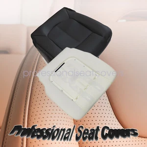 For 2011-16 Ford F250 Super Duty Driver Bottom Leather Seat Cover & Foam Cushion - Picture 1 of 13