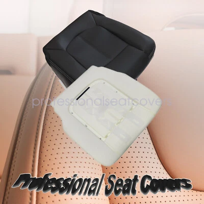 Funda de asiento de cuero y cojín de espuma para Ford F250 Super Duty 2011-16 inferior del conductor Foto 1 de 4