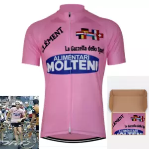 Retro Radtrikot Molteni Arcore Eddy Merckx Classic Geschenkbox Jahrgang Giro - Bild 1 von 12