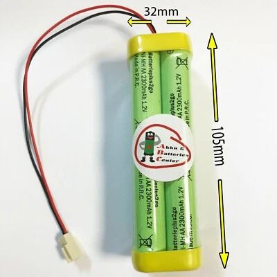 BATTERIEPLUS2GO Robbe F-serie F batteria trasmissione da F-14 a FC-18 con Molex St | 9,6 V 2300 mAh