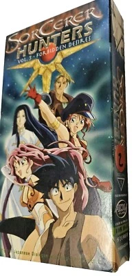 Sorcerer Hunters Vol 5 Forbidden Desires (Anime VHS)  English Subbed - Image 1 of 4