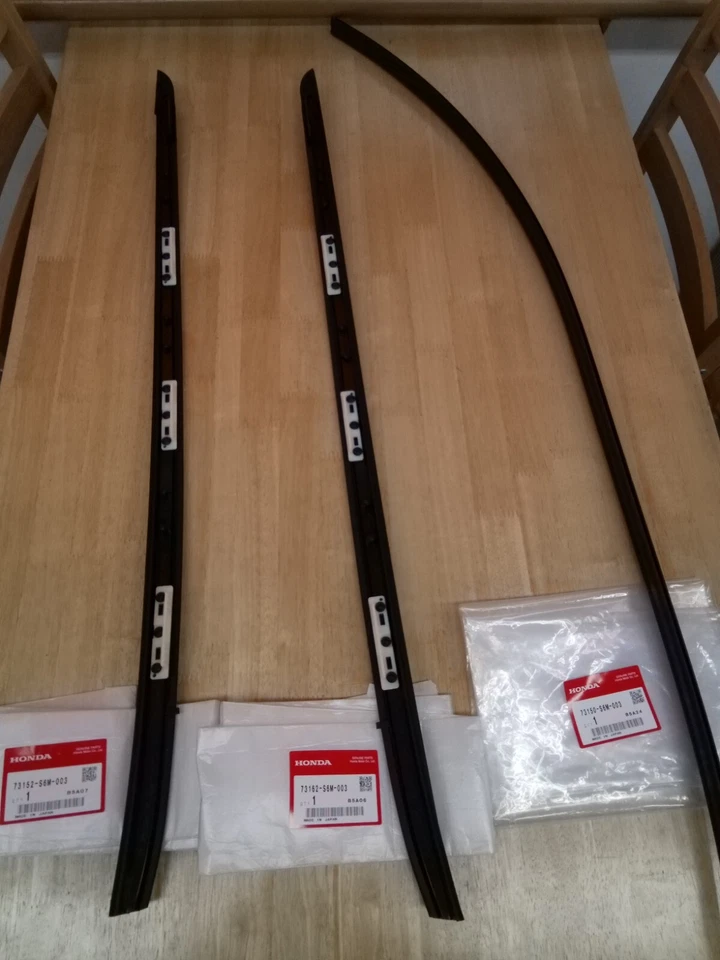 Juego de molduras de parabrisas delantero HONDA ACURA RSX Integra DC5 TAPA DERECHA DERECHA Foto 1 de 4