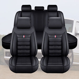 For Nissan Altima Sentra Leather Car 5-Seat Cover Front Rear Full Set Cushion