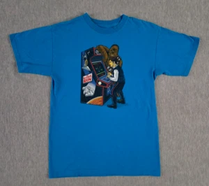 Star Wars Shirt The Kessel Run Arcade Game Adult Small Teal TeeFury Gallery - Picture 1 of 6