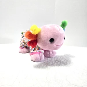 Build-A-Bear Axolotl rosa arcobaleno con vestito - Foto 1 di 22