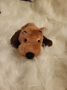 Dakin Drooper Brown Tan Dog Plush 10" Stuffed Nutshells Animal Toy Vintage 1973 - Picture 1 of 8