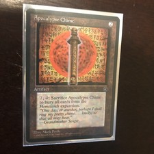 Apocalypse Chime, Homelands, NM,  MTG Rare Reserved List Magic the Gathering