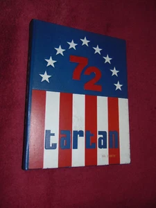 1972 "TARTAN" HIGHLANDS HIGH SCHOOL YEARBOOK; NORTH HIGHLANDS, CALIFORNIA - Picture 1 of 9