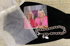 KIRKS FOLLY ARMBAND SILBERFARBEN CHARM - Bild 1 von 3