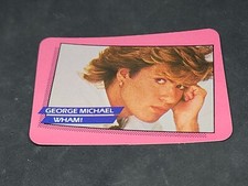 George Michael - WHAM - 1985 AGI Rock Star Concert Cards No. 87