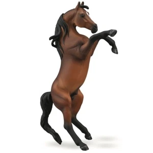 Collecta Horse Model 88993 - Arabian Stallion Bay Rearing - Picture 1 of 1