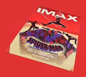 Spider-Man IMAX Across the Spider-Verse Film Posters Cinema Collectable - Picture 1 of 7
