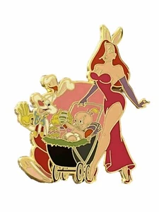 Disney Shopping Jessica & Roger Baby Herman Easter Bunny LE 250 RARE 2007 Pin - Picture 1 of 3