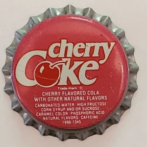 Vintage Cherry Coke bottle cap; 1980’s; Unused NOS (SIOUX CITY, IOWA) FREE Ship! - Picture 1 of 7