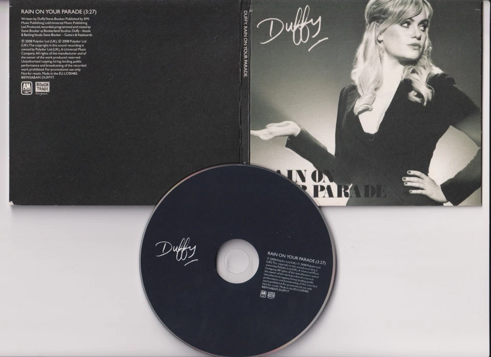 Duffy – Rain On Your Parade - 1 Track Promo Single Digipak CD 2008  A&M Records - Bild 1 von 1