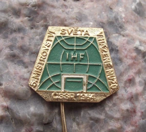 1964 Czechoslovakia Handball Federation CSSR World Championships Pin Badge - Picture 1 of 11
